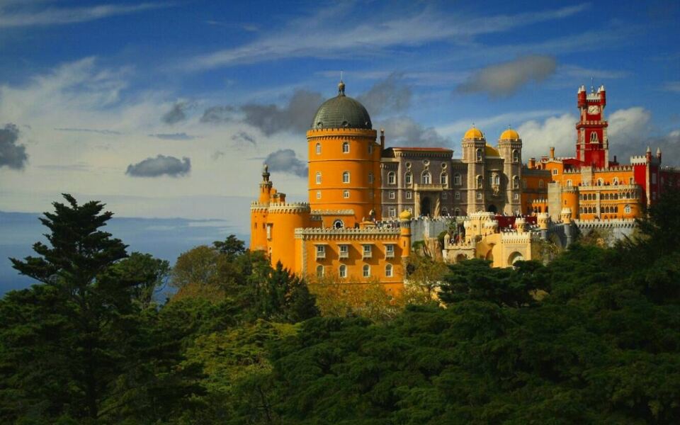 Inside Pena Palace, Where Moorish Arches, Gothic Towers, and Royal Rooms Collide