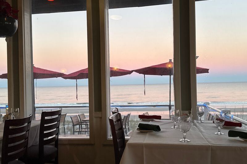 This Oceanfront St. Augustine, Florida Restaurant Serves Dinner With the Atlantic Right Below Your Table
