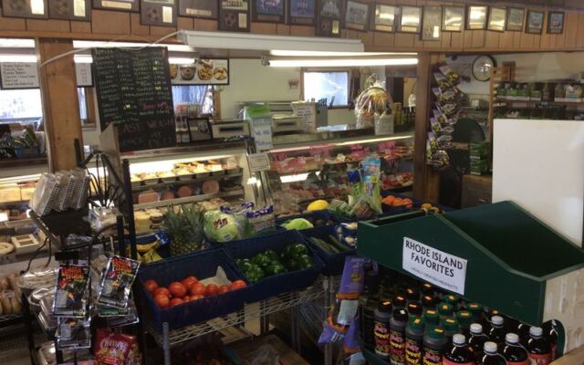Just Off I-95 In Rhode Island, This Rustic Country Store Builds Hearty Grinders At The Deli Counter And Bakes Its Own Pies