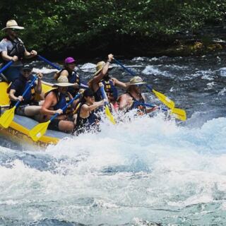This Oregon Cabin Camp on the McKenzie River Ends Your Whitewater Float Almost at Your Front Door
